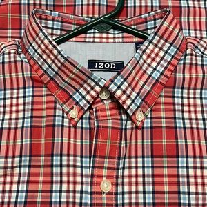 Izod short sleeve button down